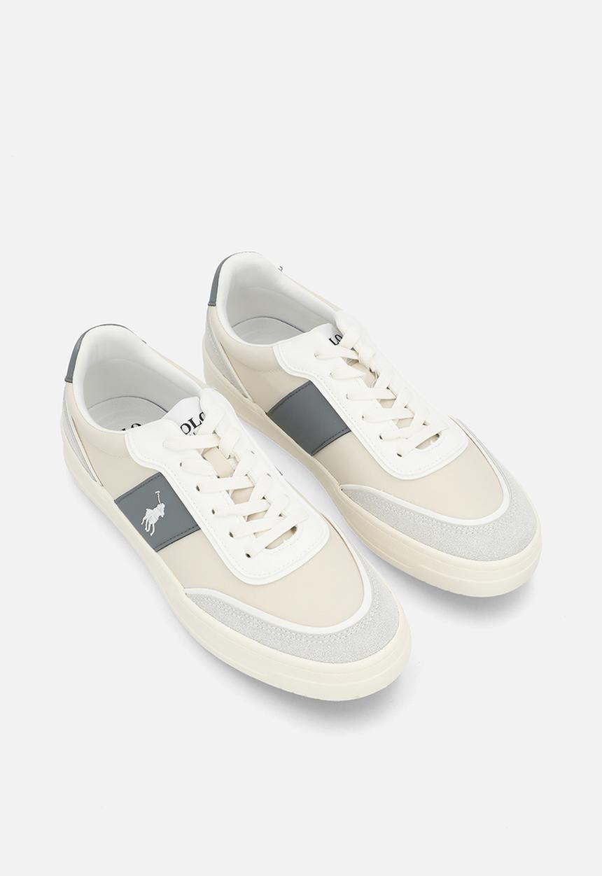 POLO - Colour Block Side Flash Sneaker - White