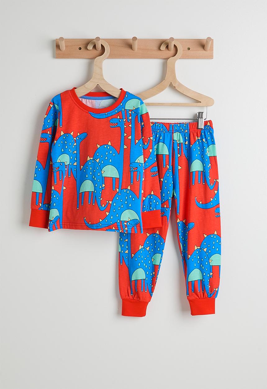 Pop Candy - Pj set - red/dino multi
