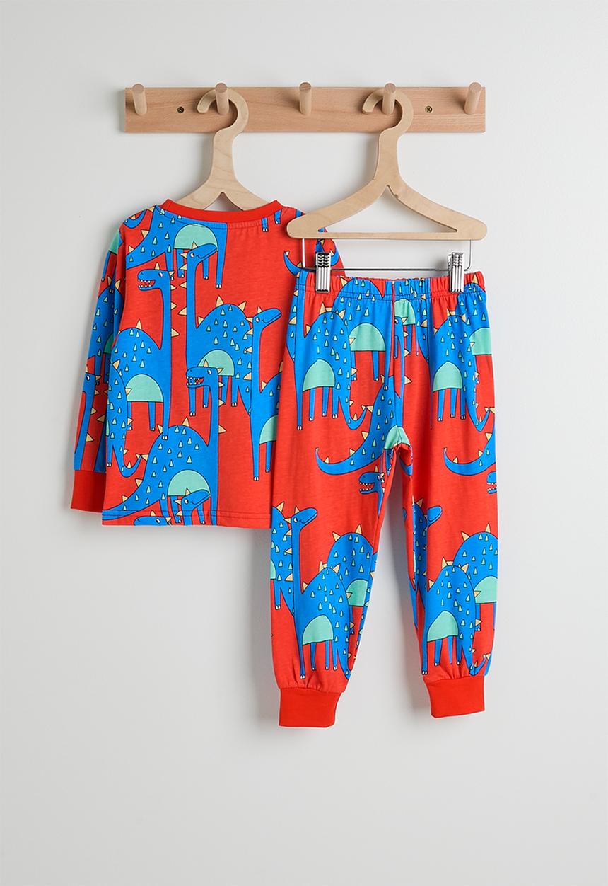 Pop Candy - Pj set - red/dino multi