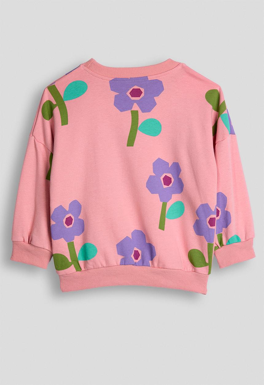 Pop Candy - Sweatshirt - pink/floral aop