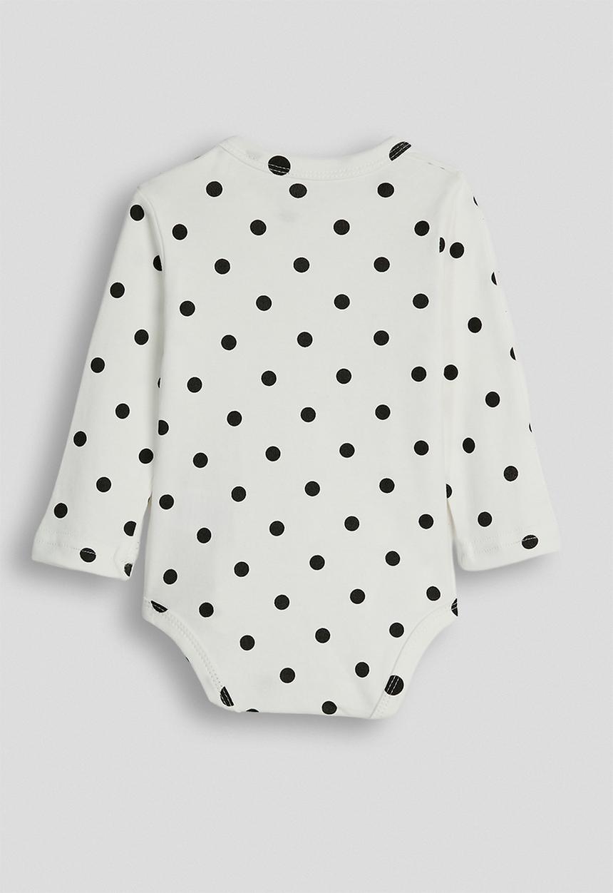 Pop Candy - Polka dot body vest - white/black