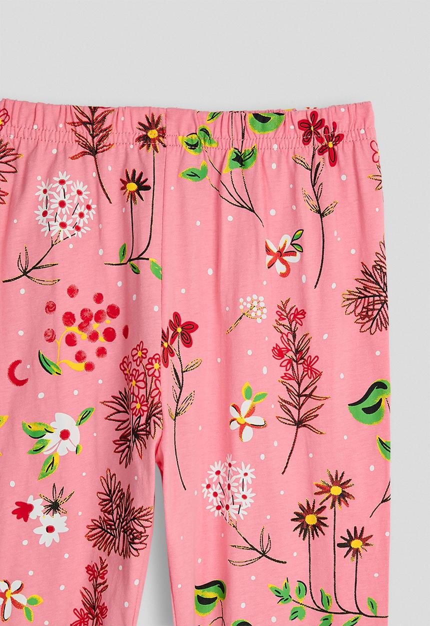 Pop Candy - Mice graphic pj set - blush color/aop