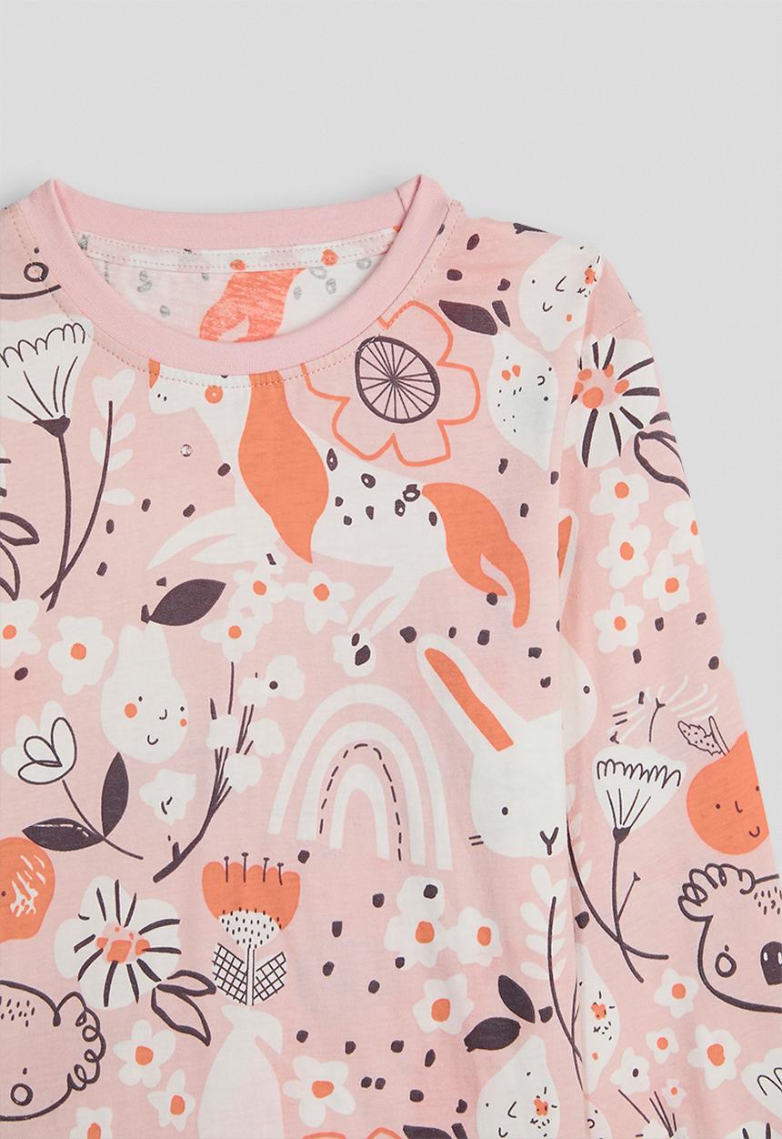 Pop Candy - Pj set - light pink/aop