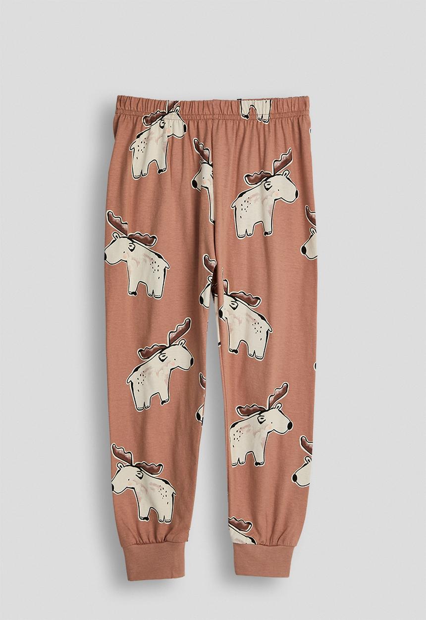 Pop Candy - Pj set - pinkish brown/buck aop