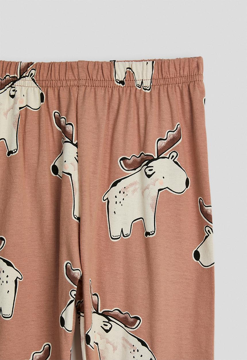 Pop Candy - Pj set - pinkish brown/buck aop