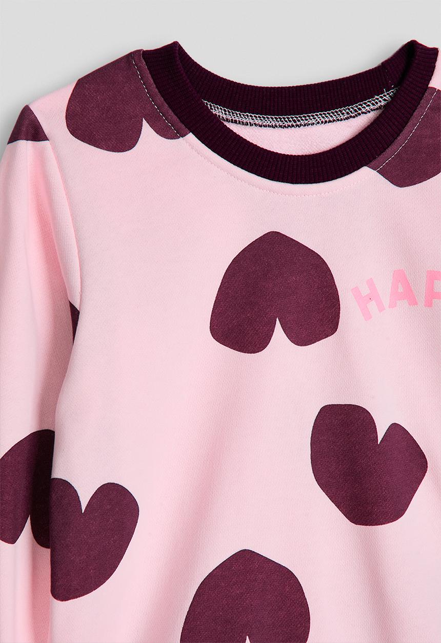 Pop Candy - Sweatshirt - pink/heart aop