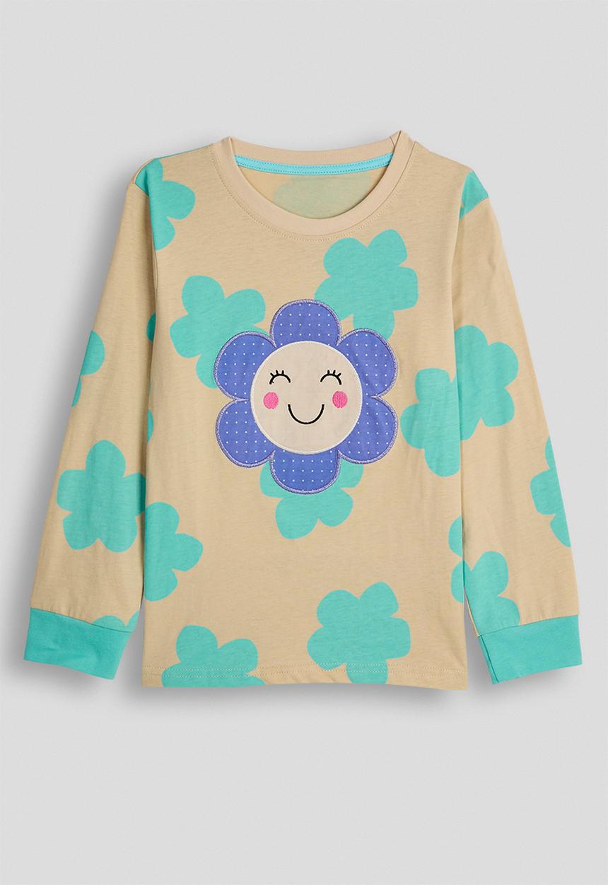 Pop Candy - Placement print pj set - floral aop