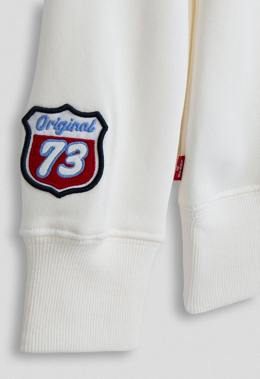 Levi’s® - Levi's® the great highway pullover hoodie - blanc de blanc