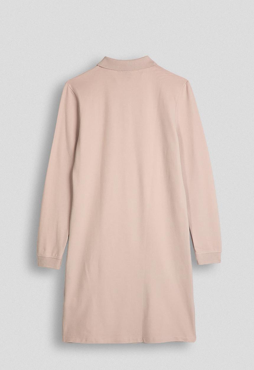 POLO - Dakota long sleeve golfer dress - blush