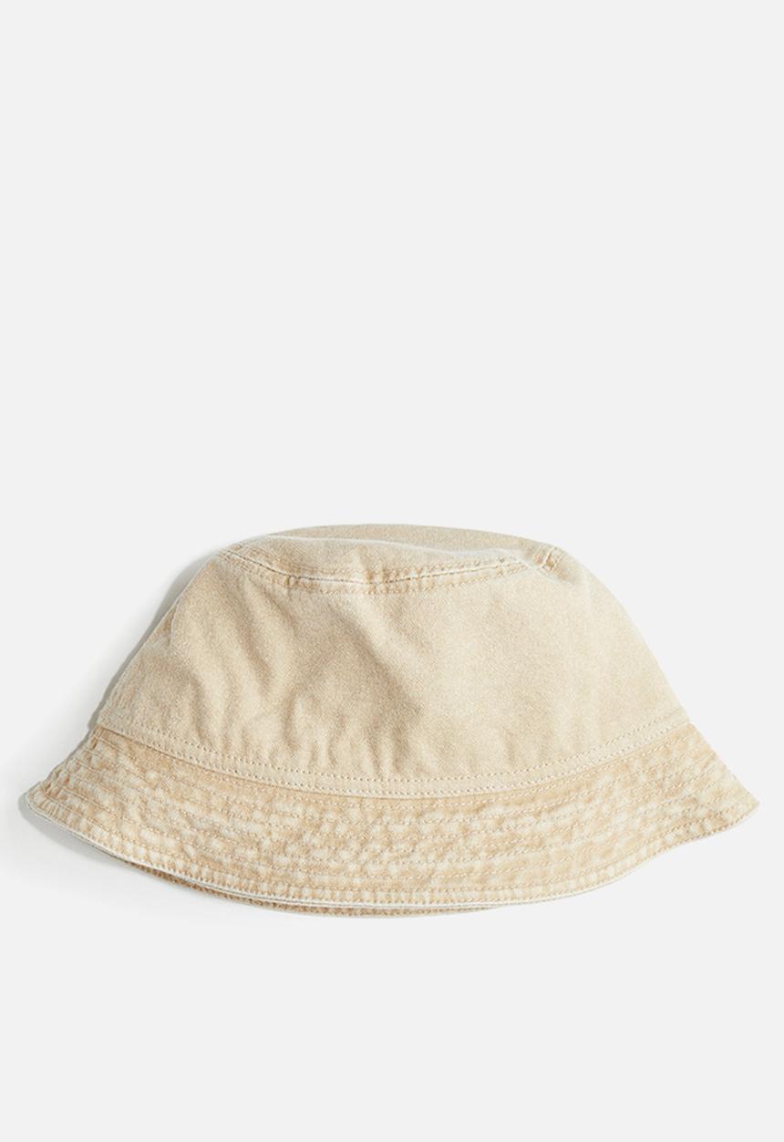H&M - Cotton bucket hat - beige