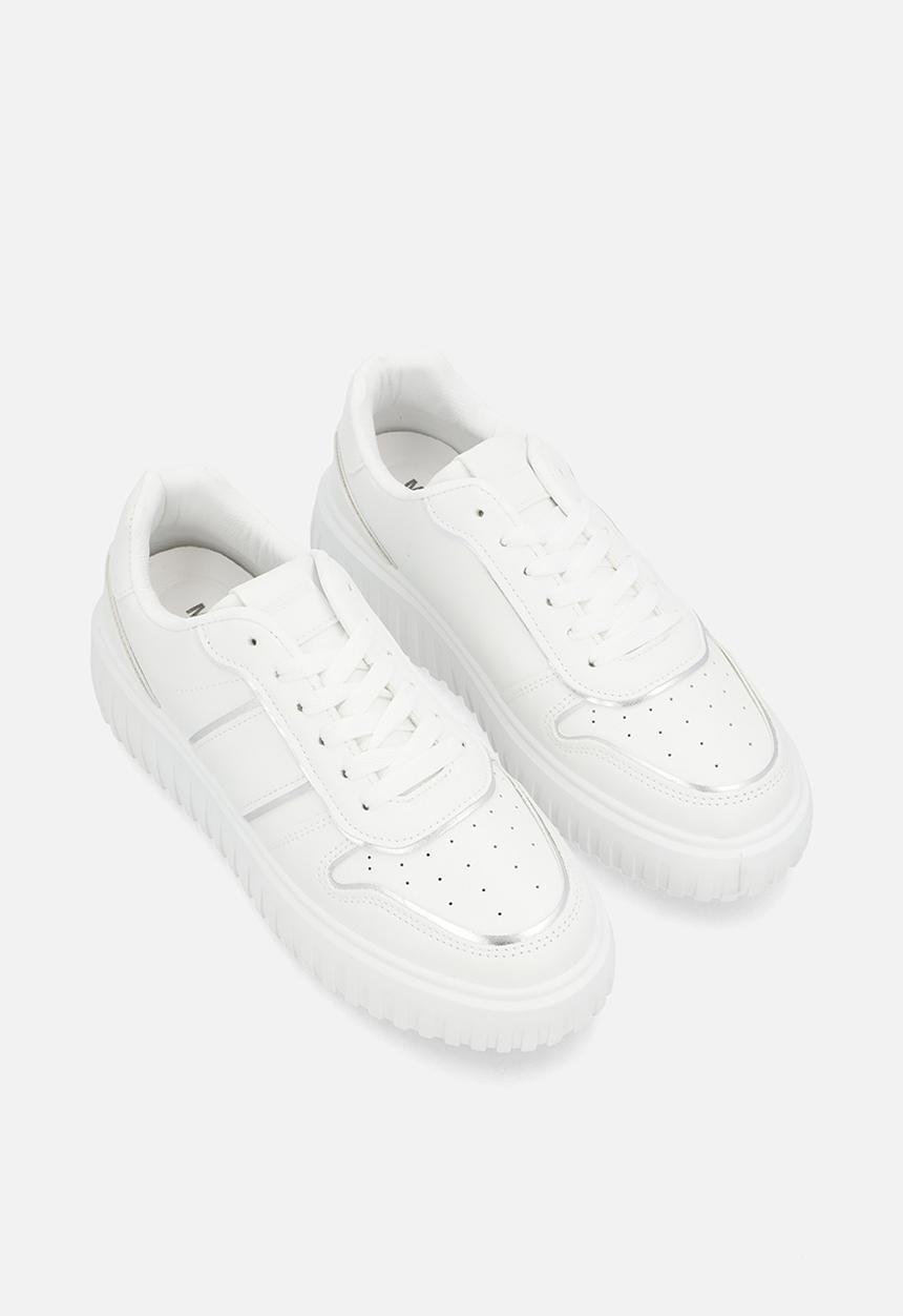 Madison® - Myra sneaker - white & silver