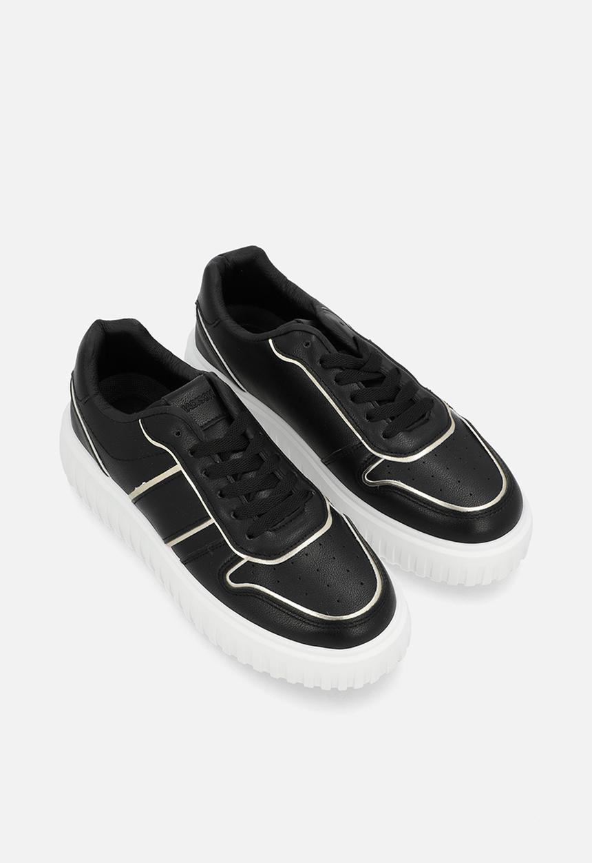 Madison® - Myra sneaker - black & gold