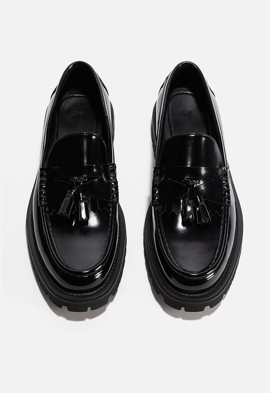 H&M - Tasselled loafers - black
