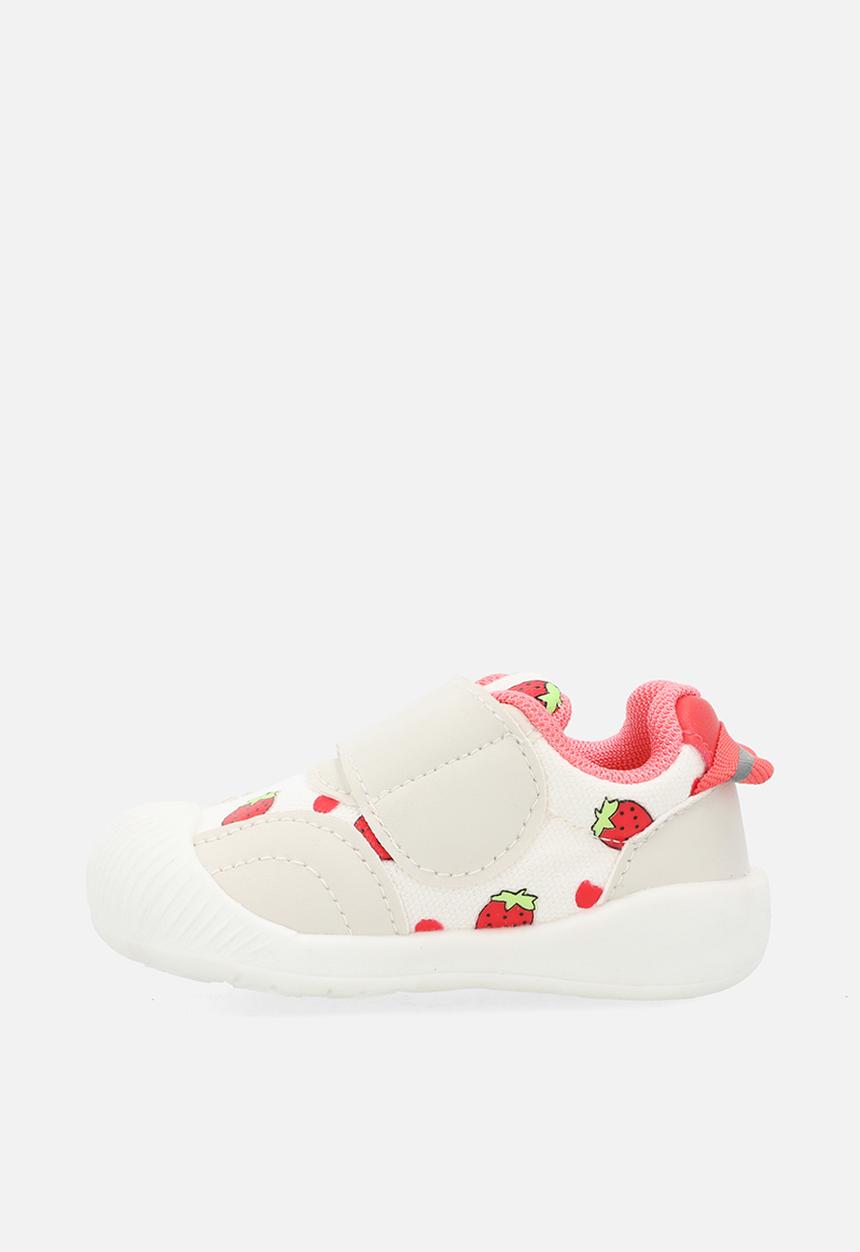 Pop Candy - Anti slip sneakers - white/strawberry aop