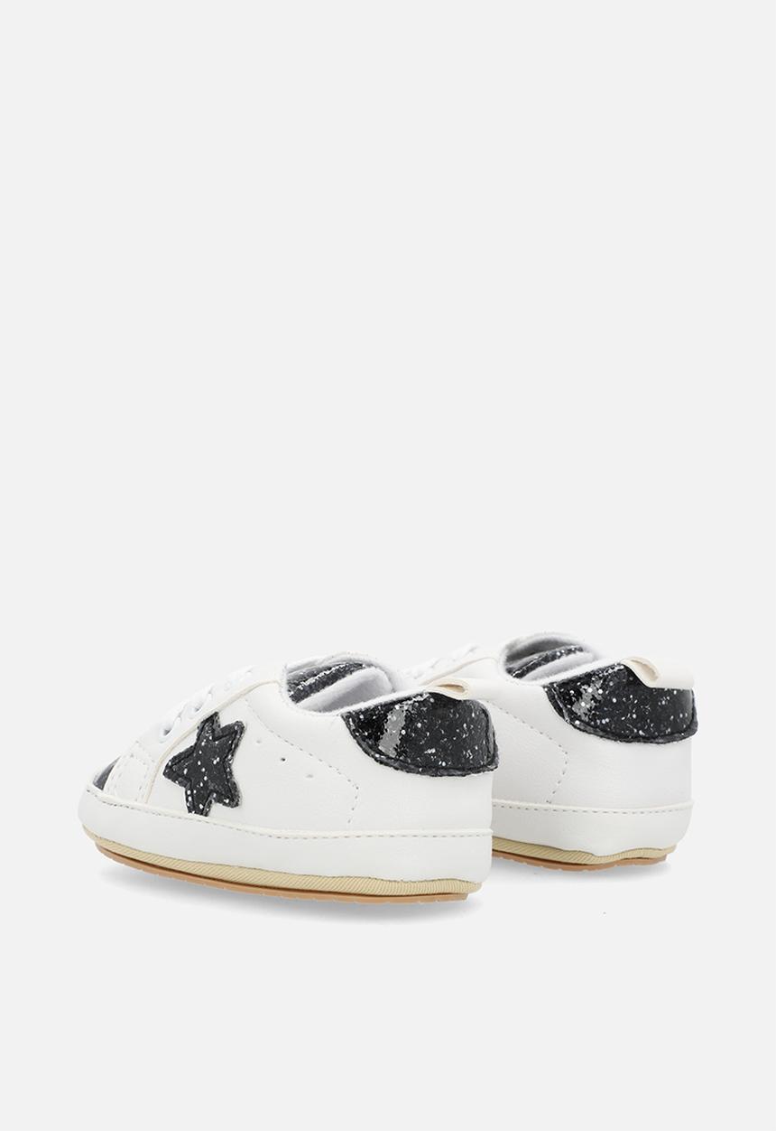 Pop Candy - Glitter sneakers - white/black