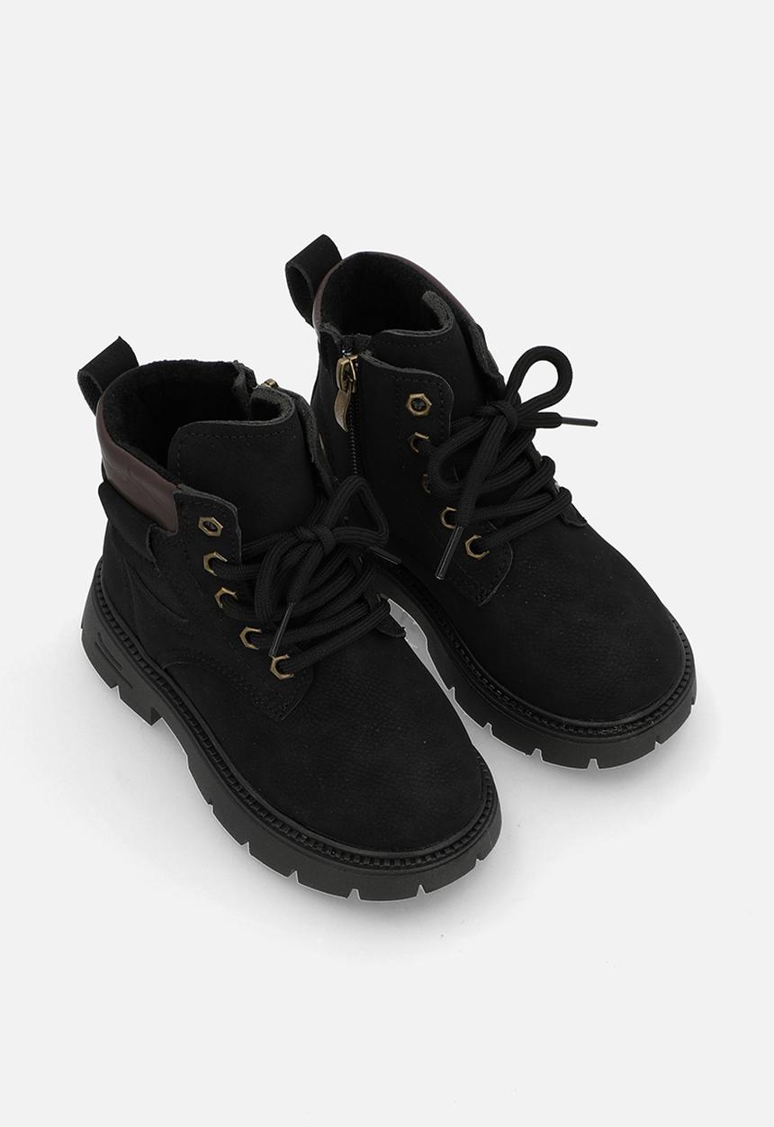 Pop Candy - Lace-up boots - black