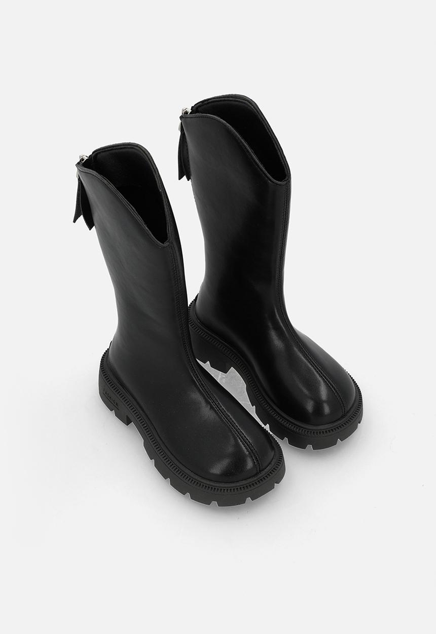 Pop Candy - PU tall boots - black