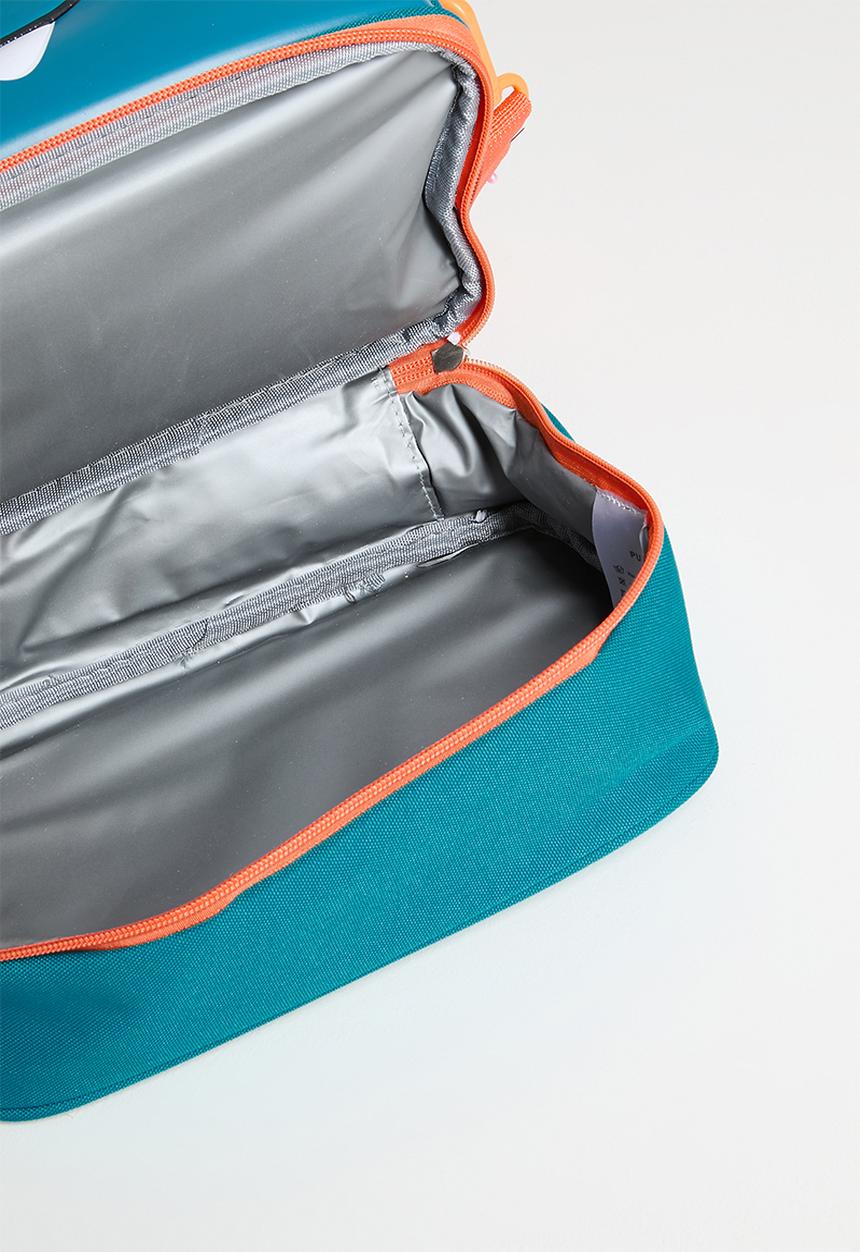 Pop Candy - Dino lunch bag - teal 