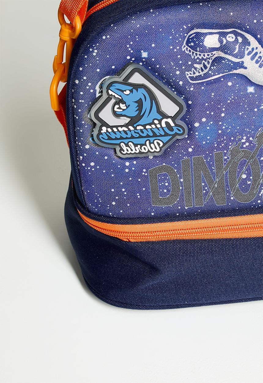 Pop Candy - Dinosaur lunch bag - navy 