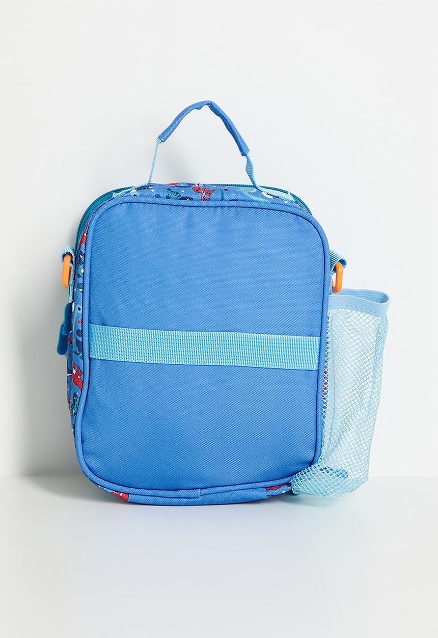 Pop Candy - Hard cover lunch bag - royal blue/multi