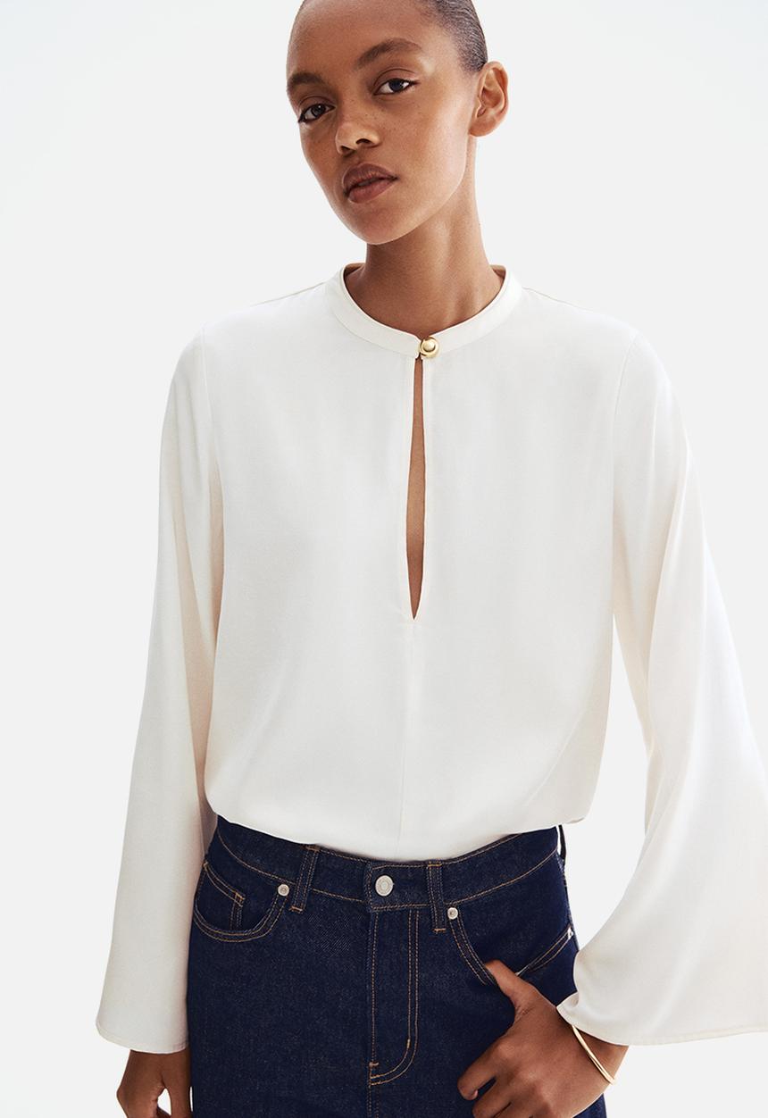 H&M - Blouse - white
