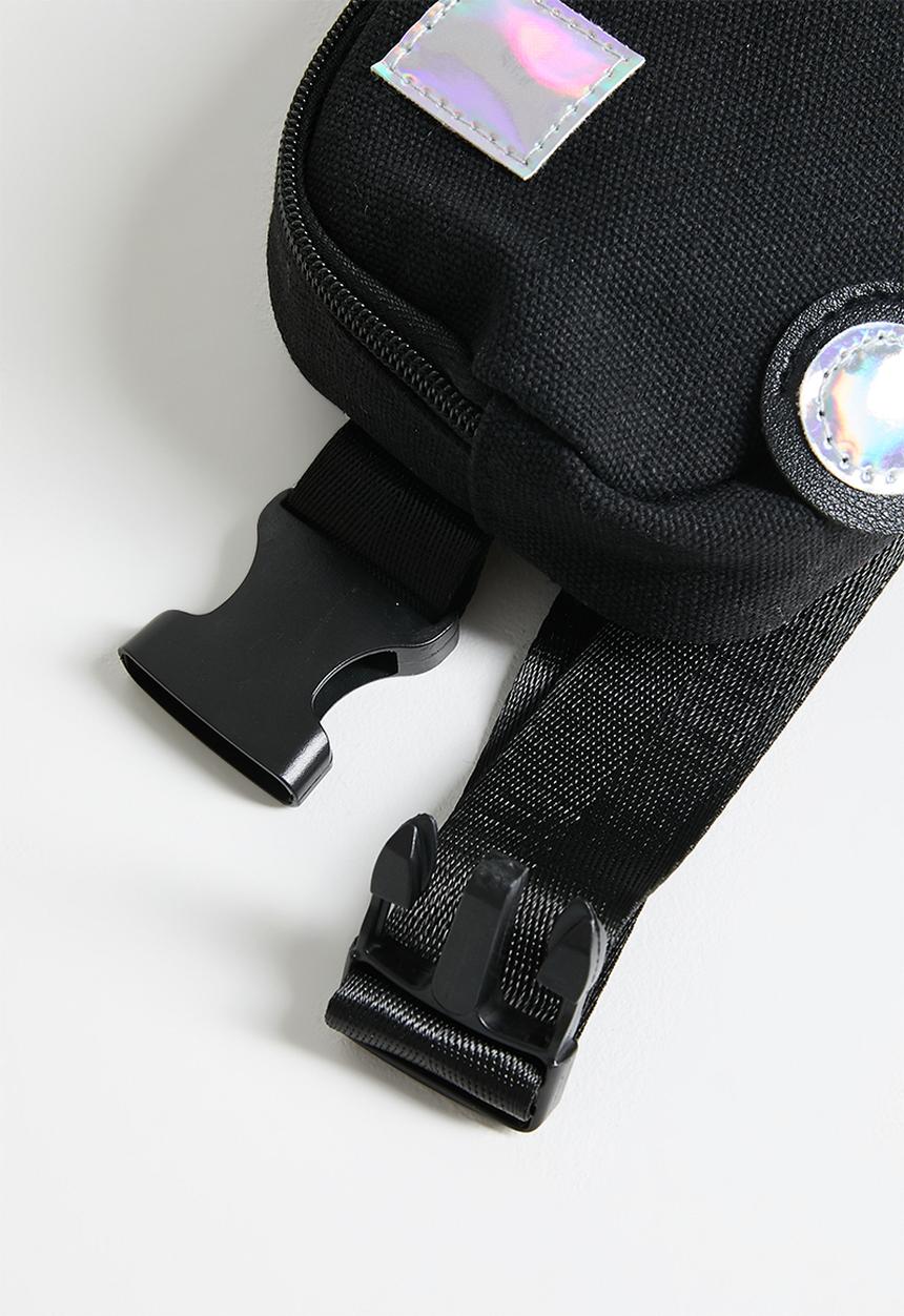 Pop Candy - Novelty waist pouch bag - black