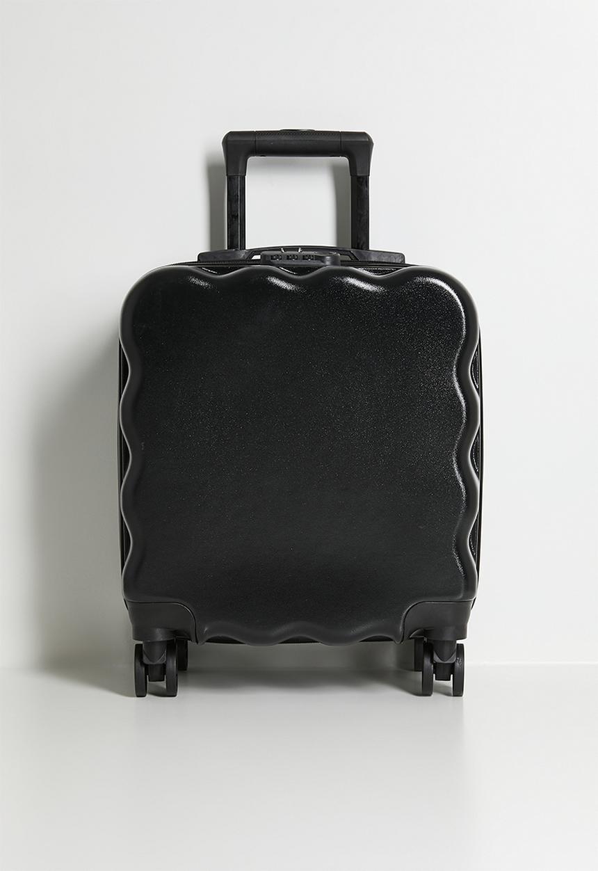 Pop Candy - Scalloped travel bag - black