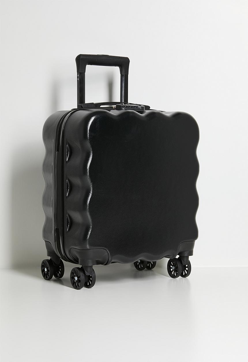 Pop Candy - Scalloped travel bag - black