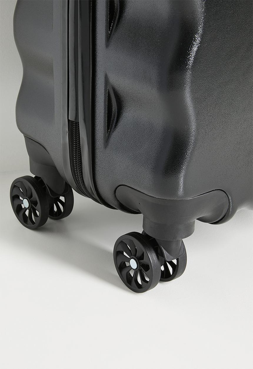 Pop Candy - Scalloped travel bag - black