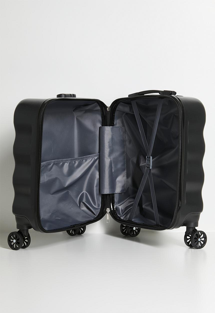 Pop Candy - Scalloped travel bag - black