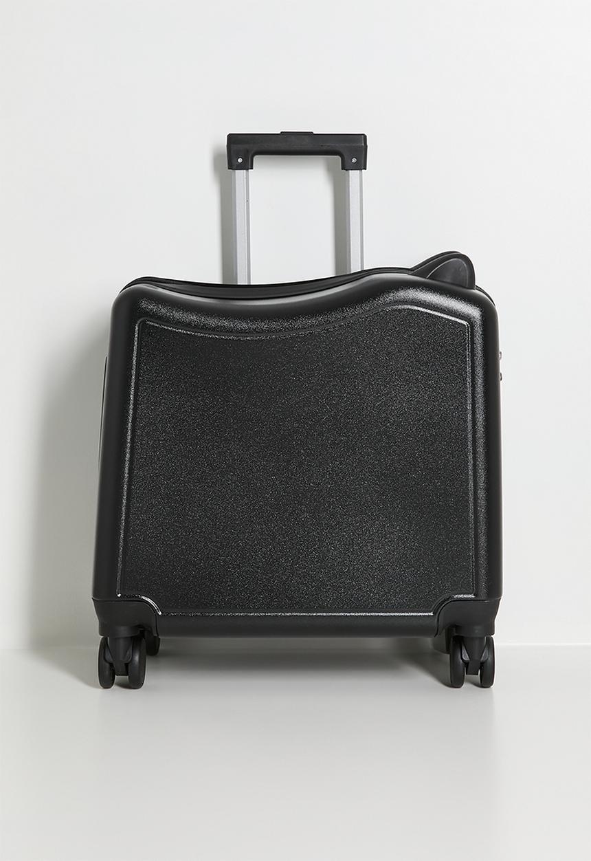 Pop Candy - Ride on trolley bag - black