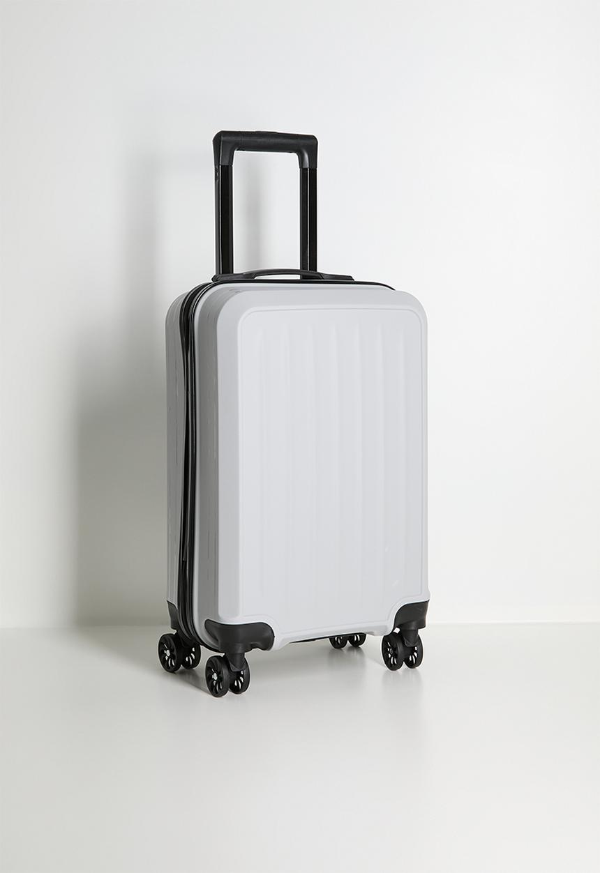 Pop Candy - Carry on luggage bag - light grey