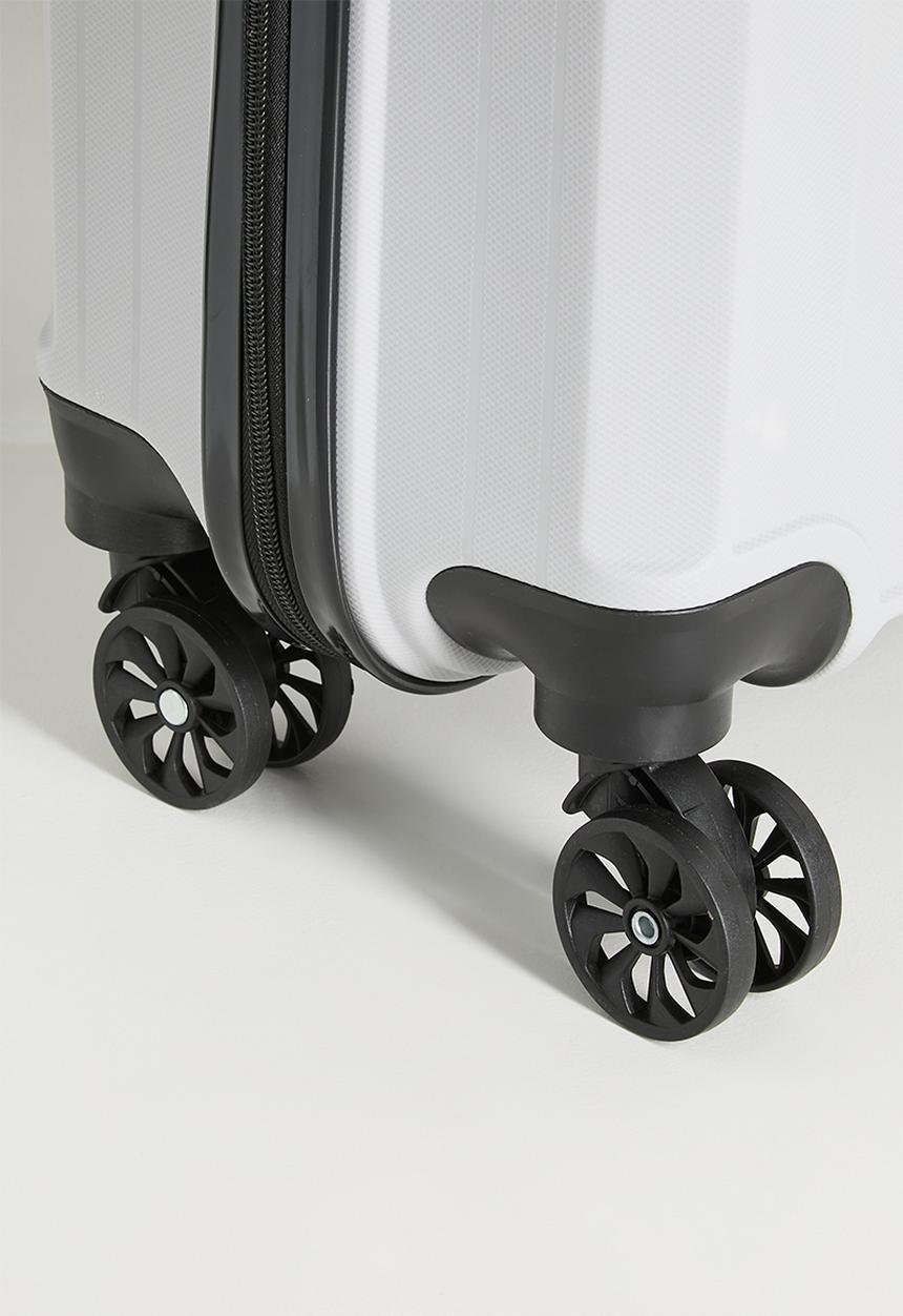 Pop Candy - Carry on luggage bag - light grey