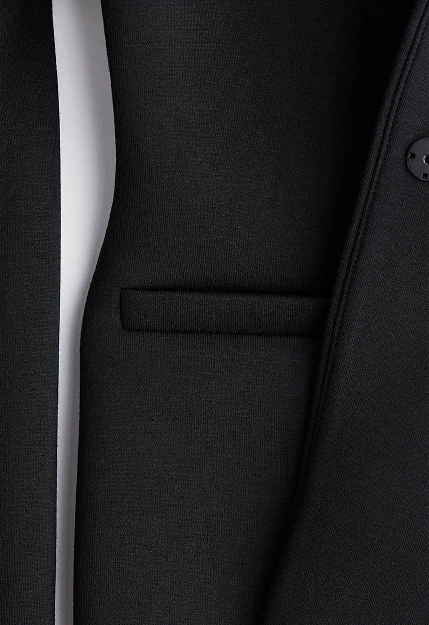 H&M - Scuba blazer - black