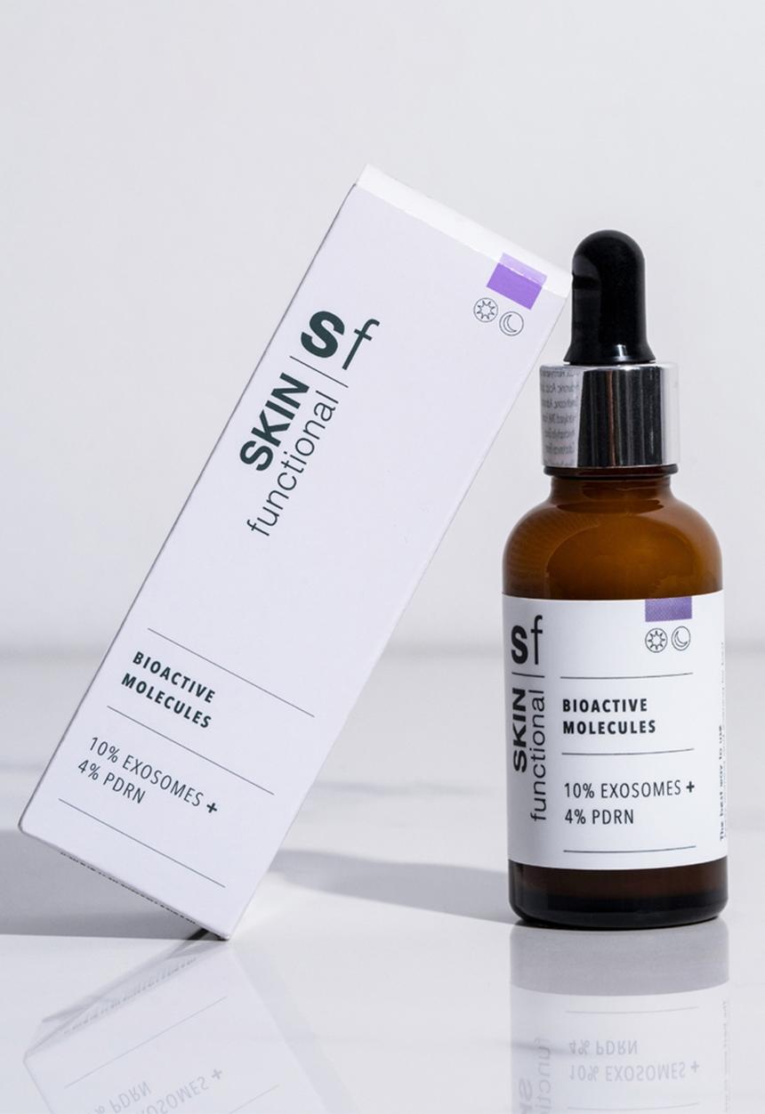 SKIN functional - 10%. Exosomes + 4% PDRN Bioactive Molecules Serum - 30ml