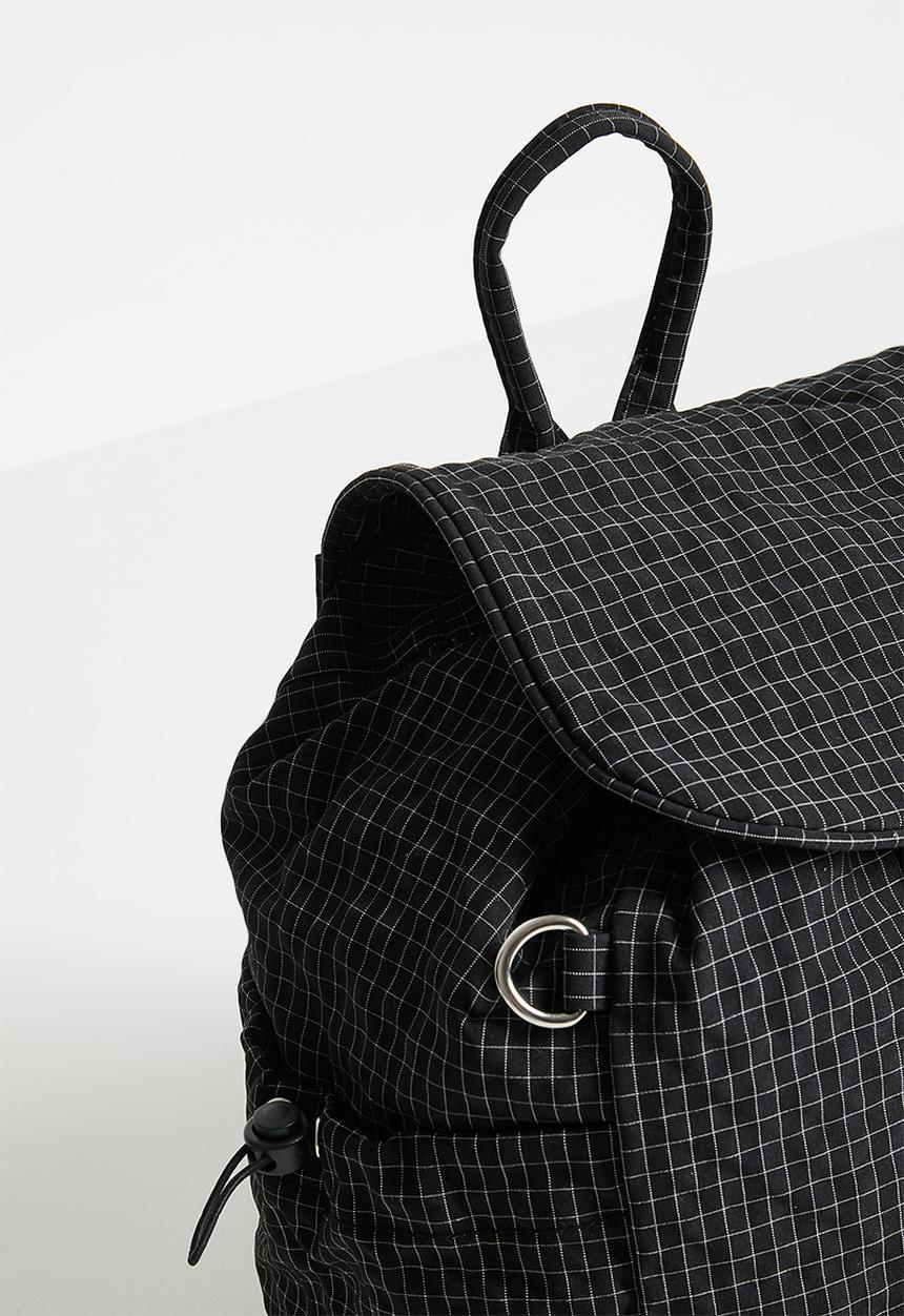 Pop Candy - Pouch-style backpack - black/check