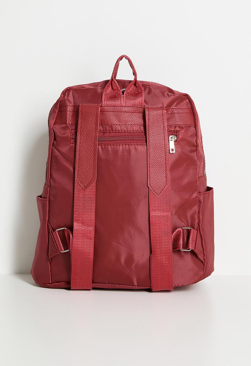 Pop Candy - Multi-feature backpack - brick red