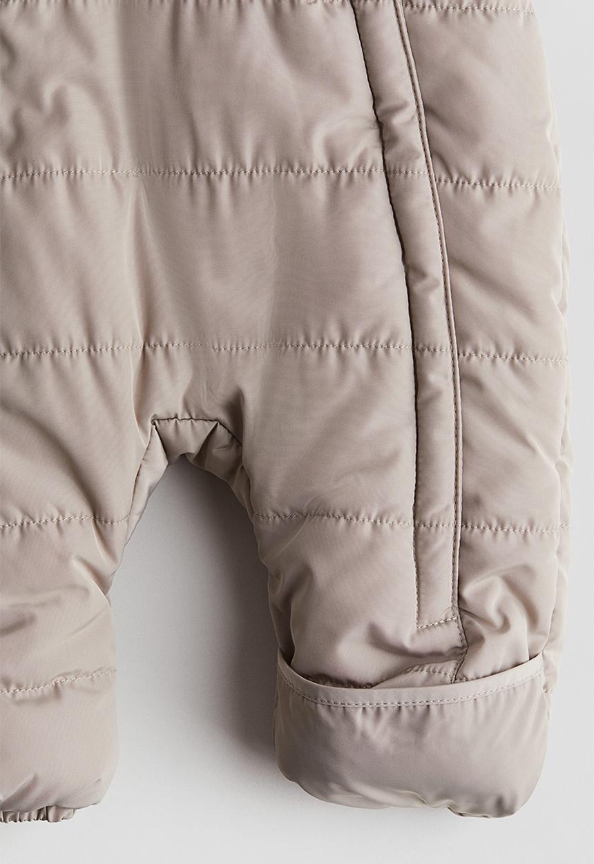 H&M - Padded all-in-one suit - greige