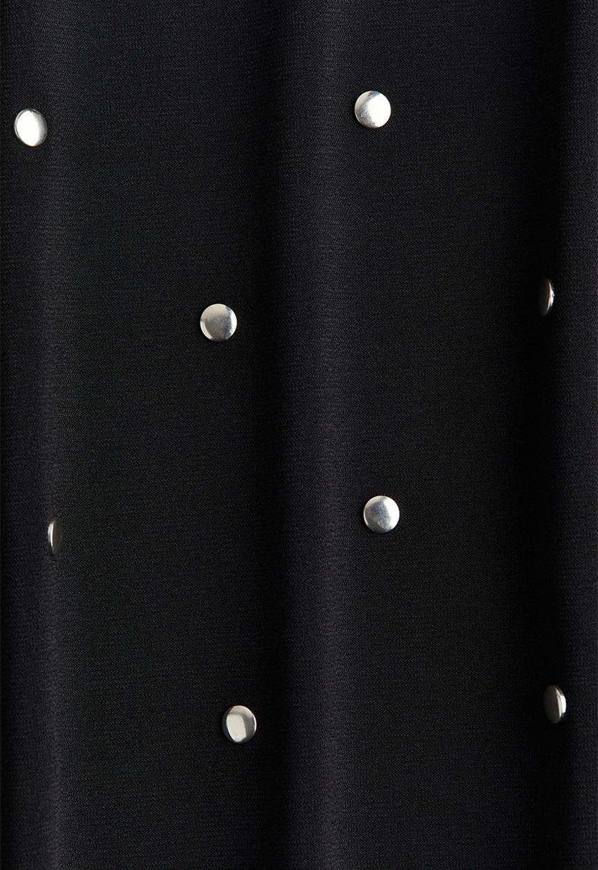 H&M - Studded dress - black