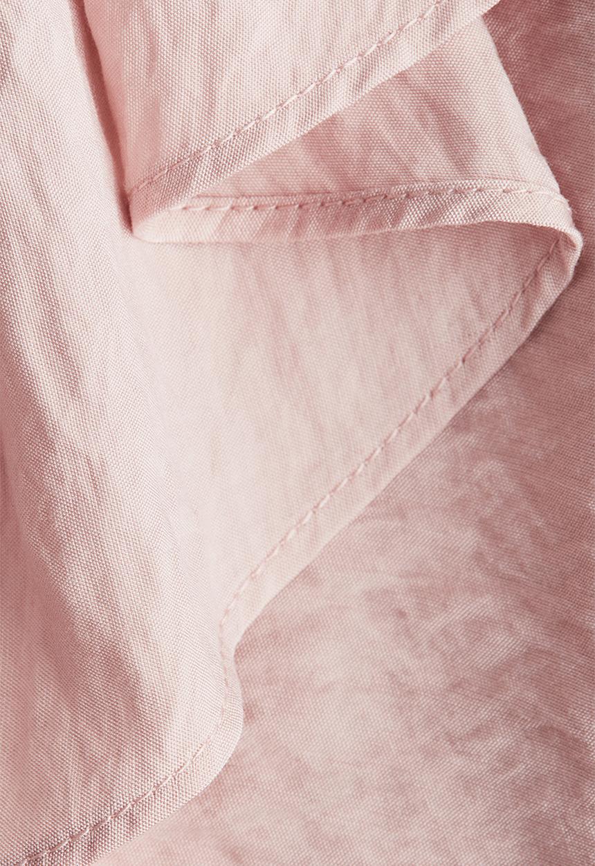 H&M - Flounced blouse - powder pink