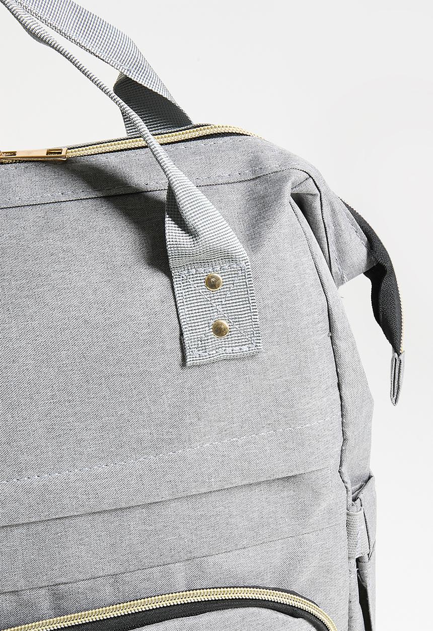 Pop Candy - Diaper bag backpack - grey
