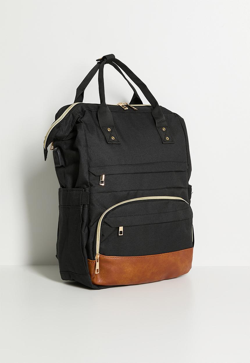 Pop Candy - Diaper bag backpack - black