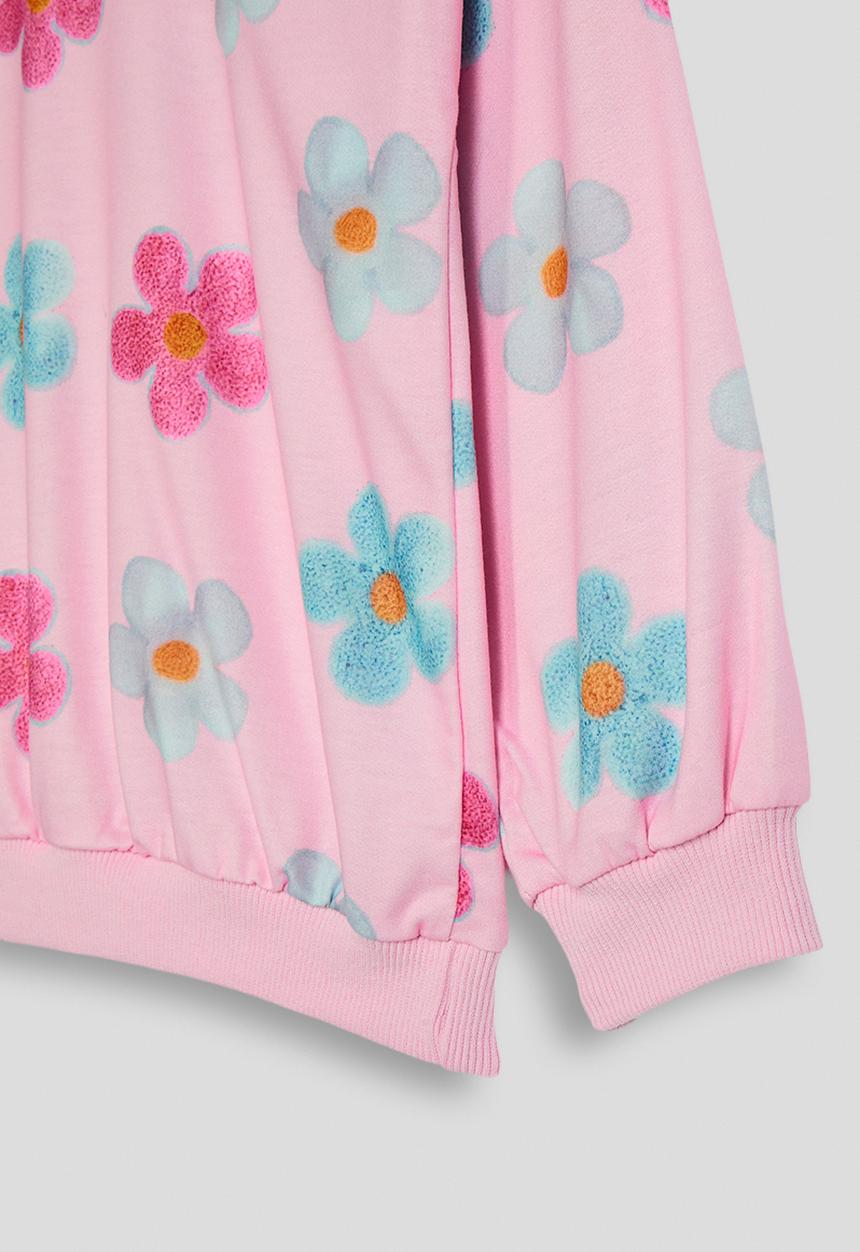 Pop Candy - Sweat top - pink/flowers