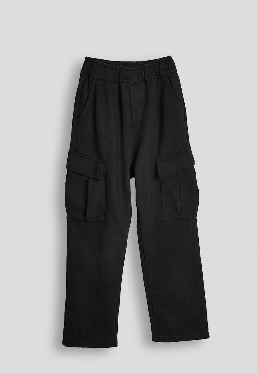 Pop Candy - Cargo-style sweatpants - black