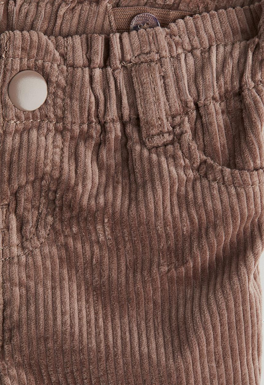 H&M - Cotton corduroy trousers - brown