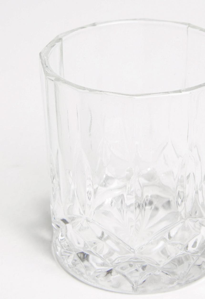 Excellent Houseware - Crista Decanter & Glass Set - Clear