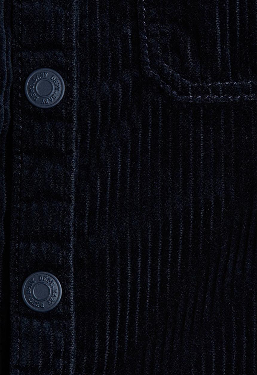 H&M - Cotton corduroy shirt - navy blue