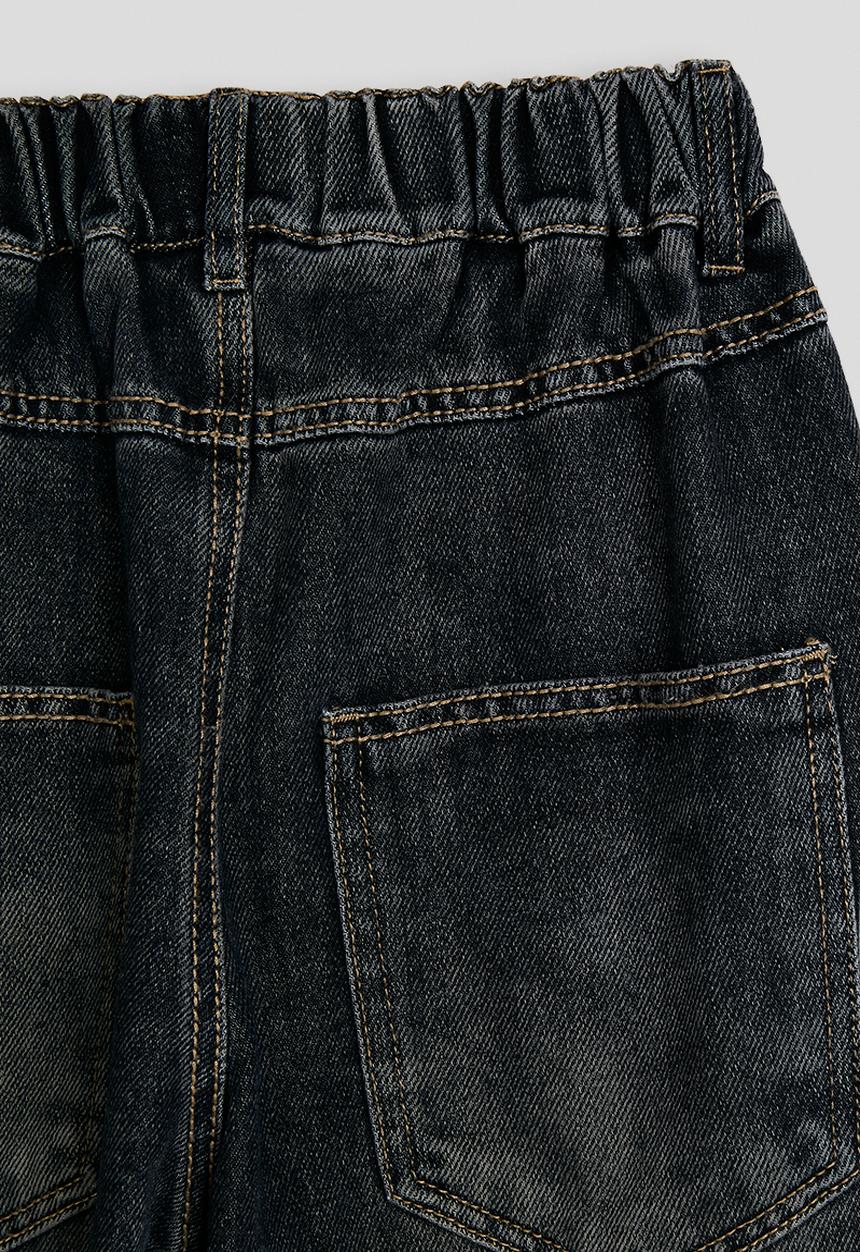 Pop Candy - Wide leg denim jeans - dark grey