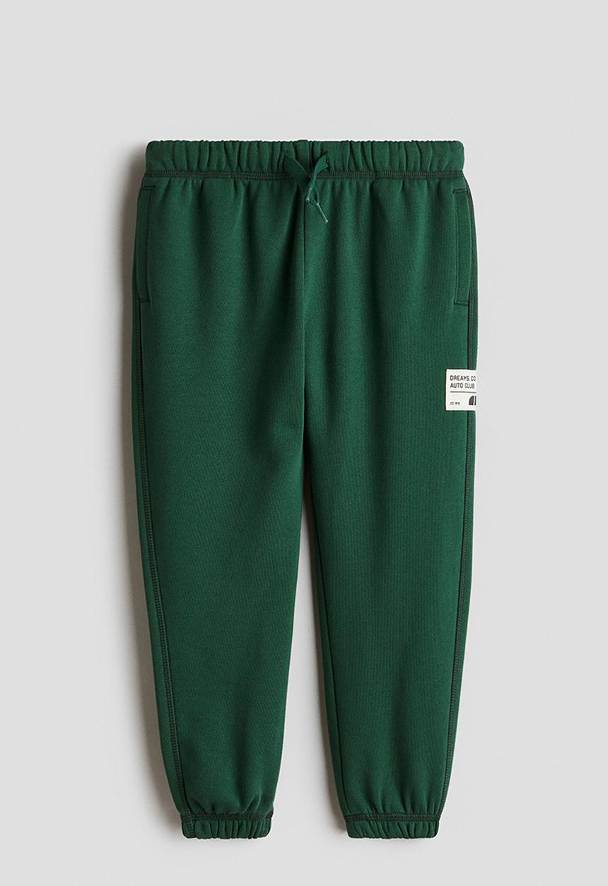 H&M - Cotton joggers - green