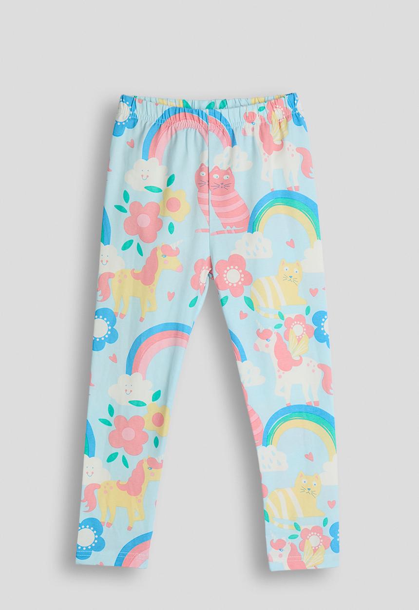 Pop Candy - Aop leggings - light blue/multi